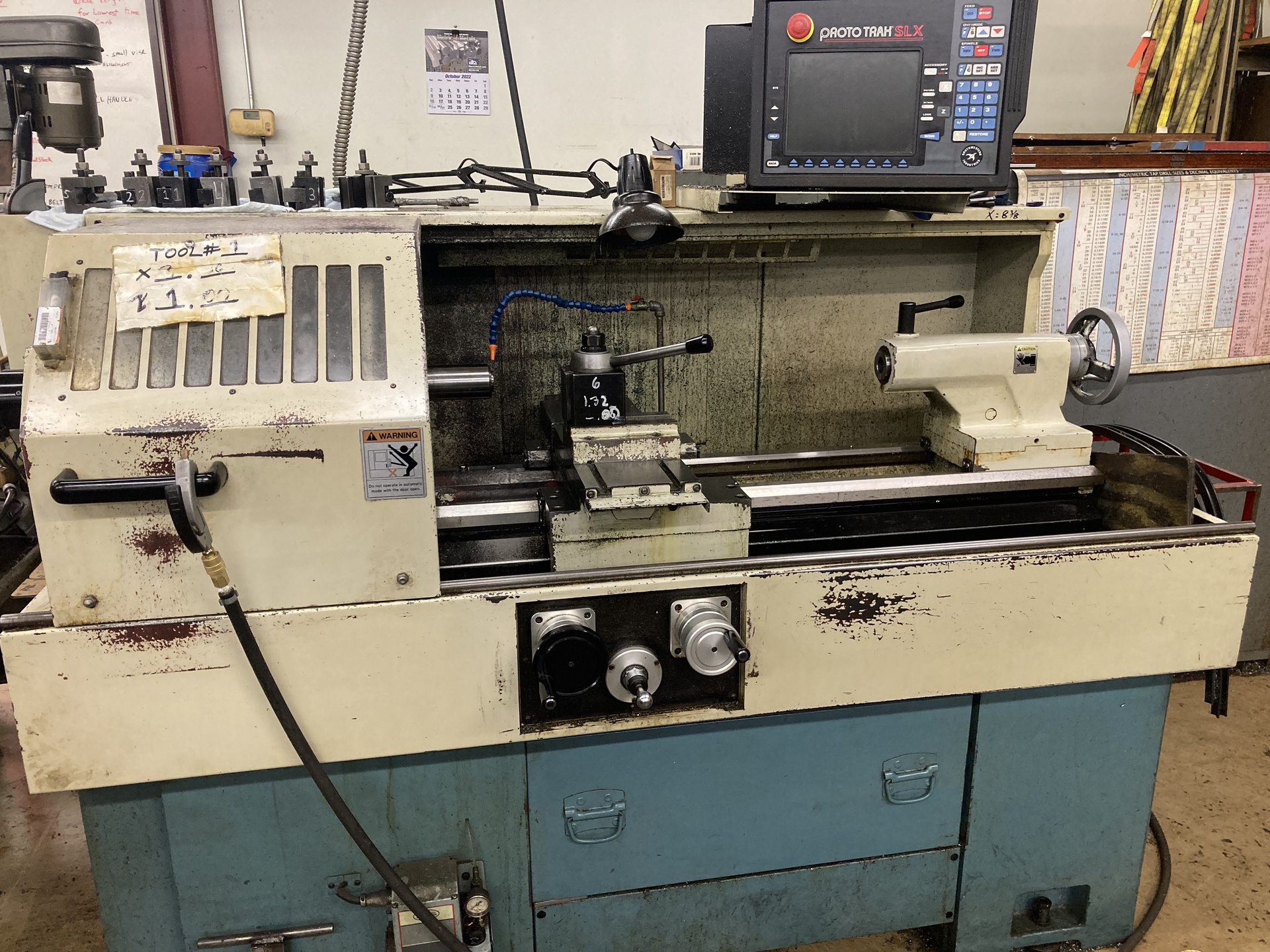 6. Trak 16x30 Lathe