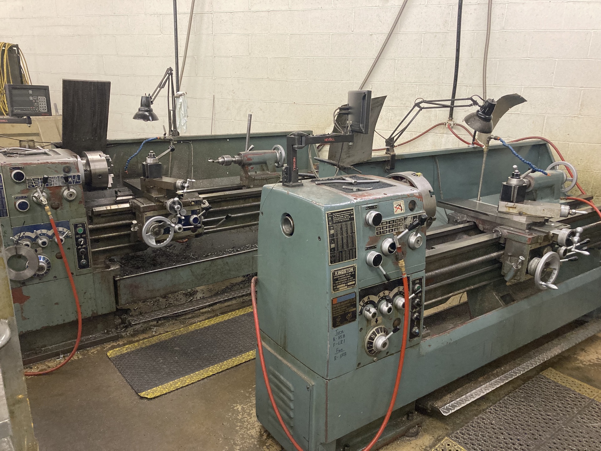 7. Kingston 17x77 Lathe