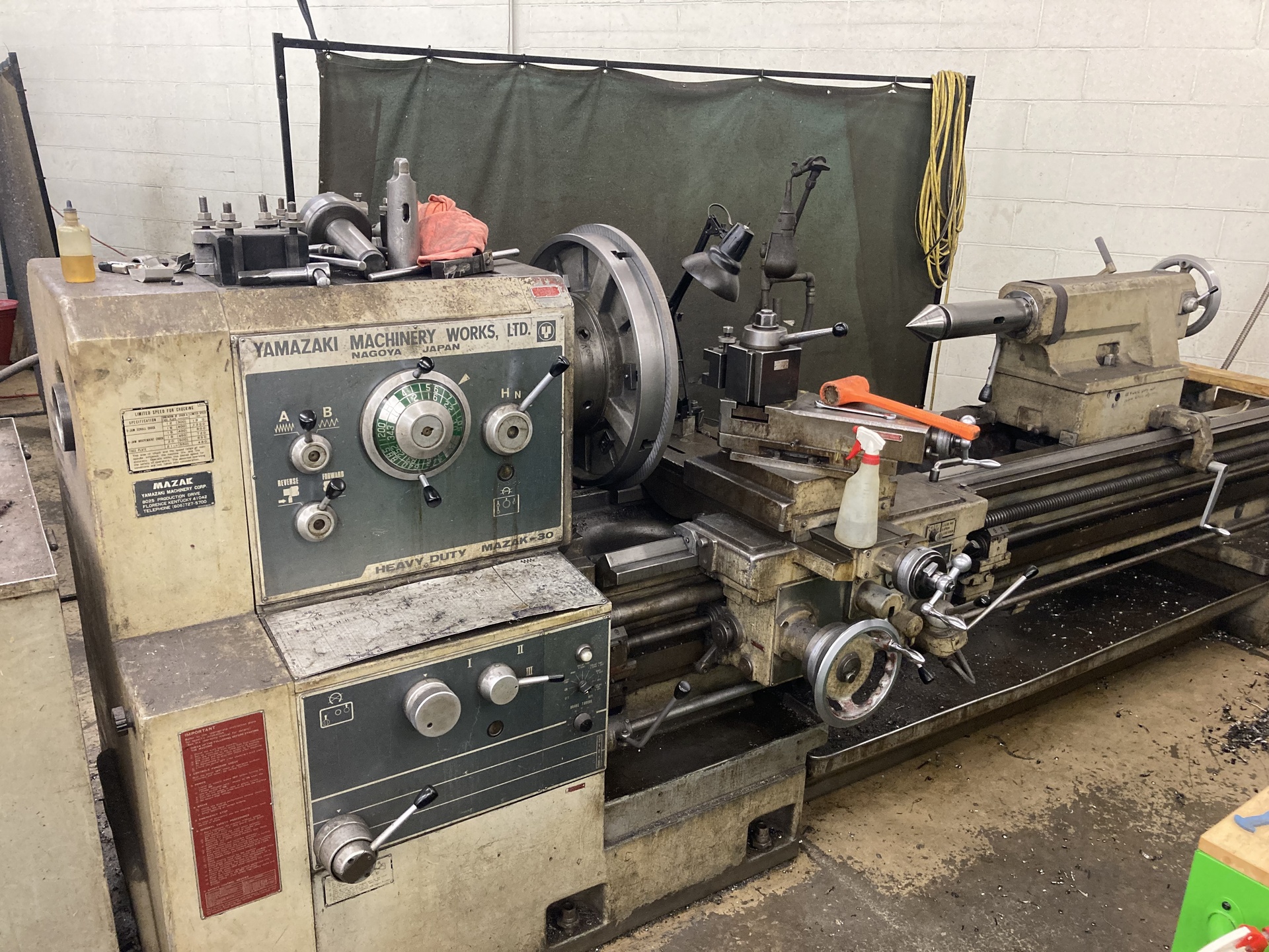 8. Mazak 30x80 Lathe